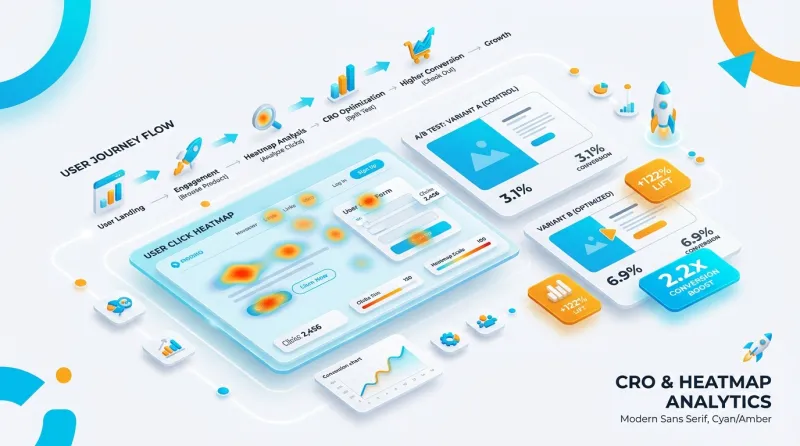 Dönüşüm Oranı Optimizasyonu CRO ve Isı Haritası Analizi