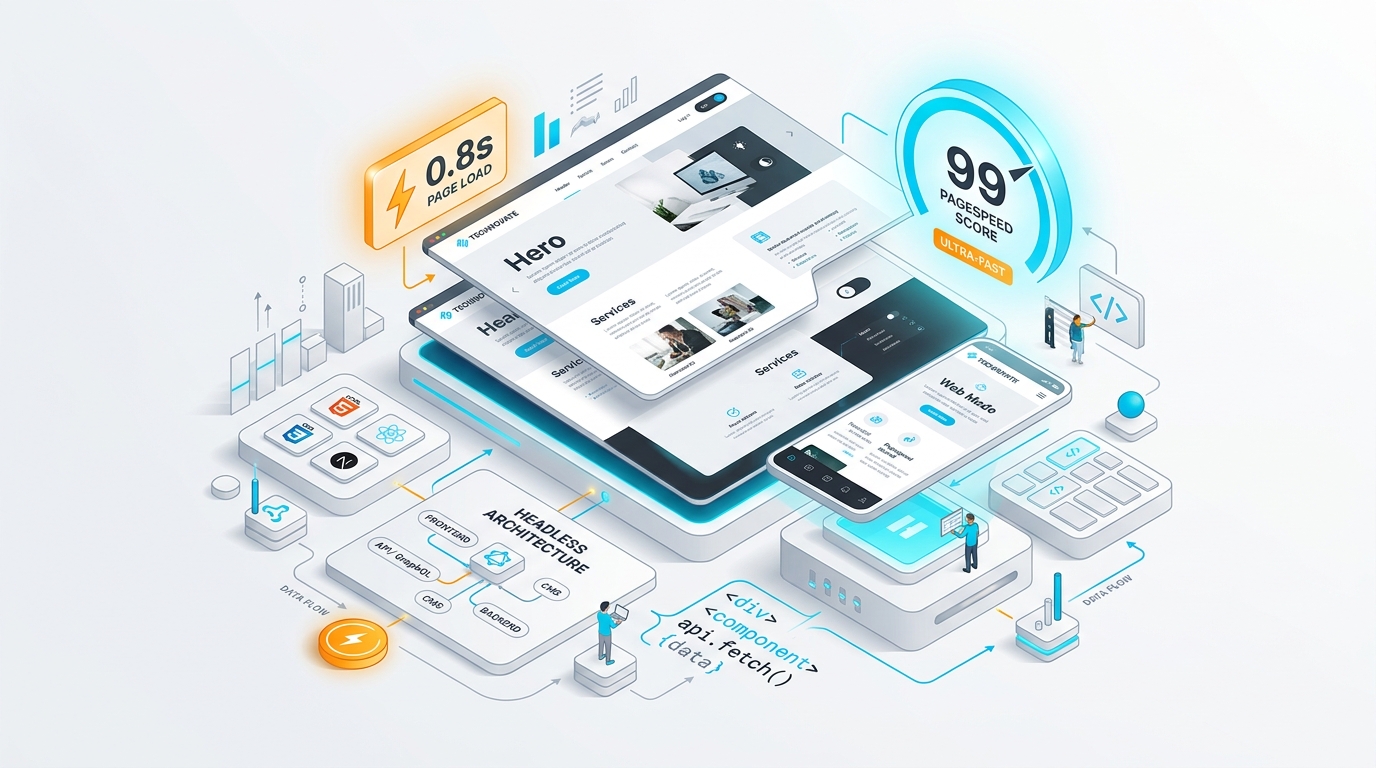 Modern Web Tasarımı ve 0.8s Ultra Hızlı Altyapı
