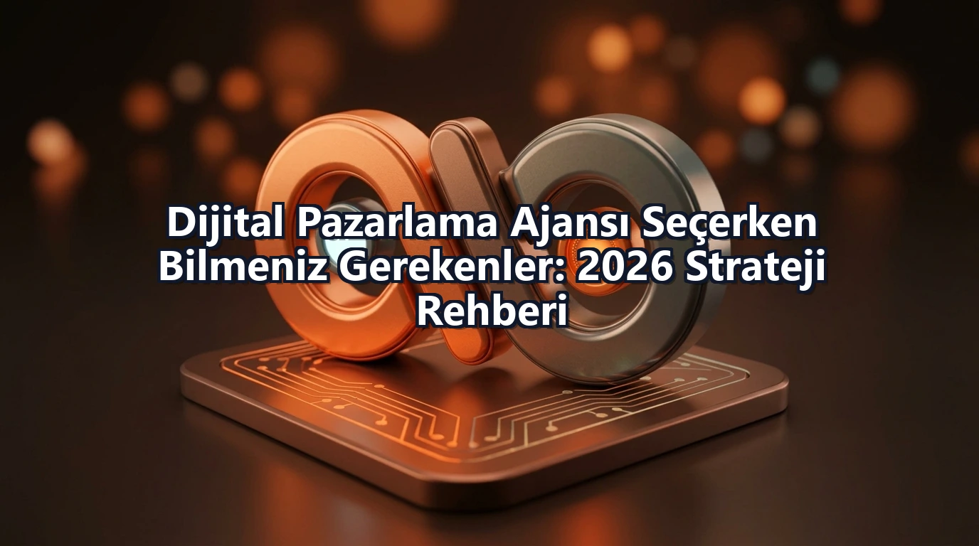 Dijital Pazarlama Ajansı Seçerken Bilmeniz Gerekenler: 2026 Strateji Rehberi